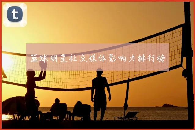 篮球明星社交媒体影响力排行榜